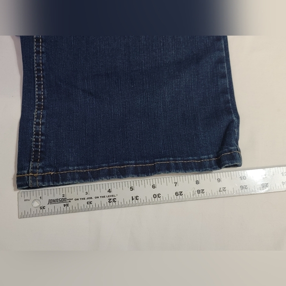 m jeans by maurices™ Classic Slim Boot Curvy High Rise Jean Size 20 X-Long - Picture 11 of 12